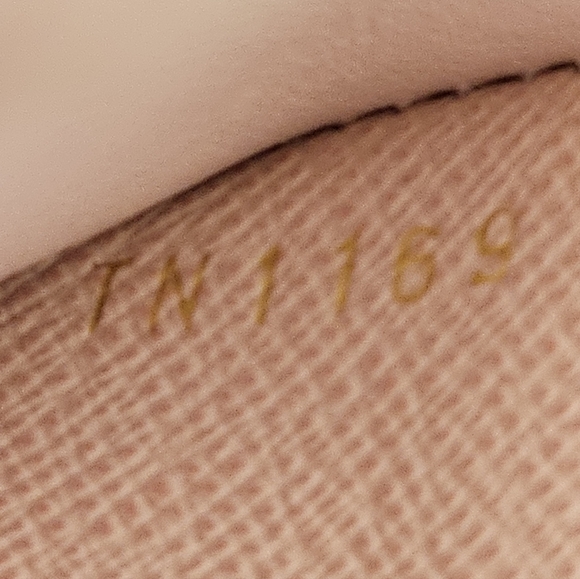 Louis Vuitton Studded Zoe Damier Azur Trifold Wallet - Picture 5 of 5